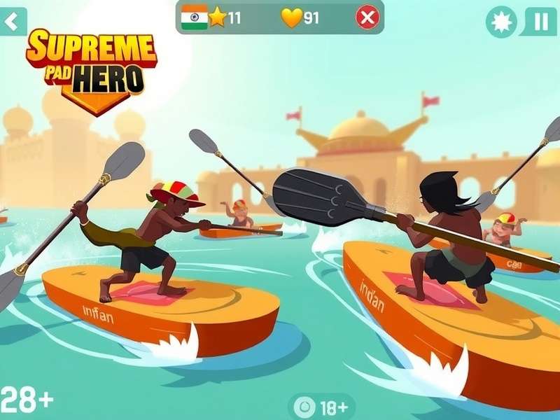 Supreme Paddle Hero Indian festival event